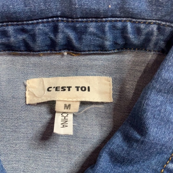 Denim dress - Picture 3 of 4